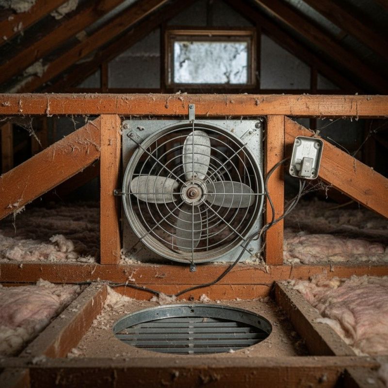 Attic Fan Installation in Prescott Valley, AZ