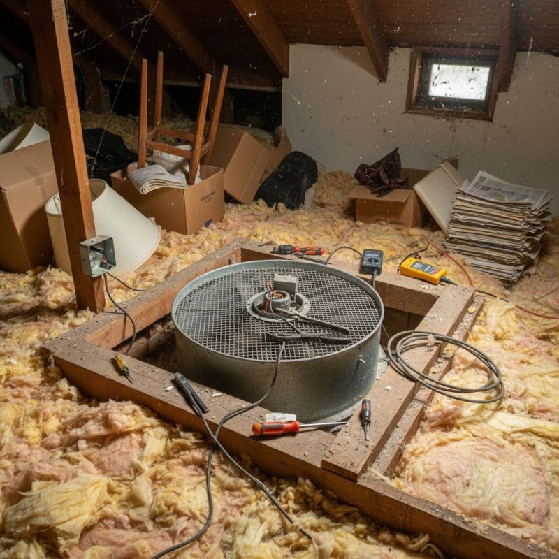 Attic Fan Servicing in Provo, UT
