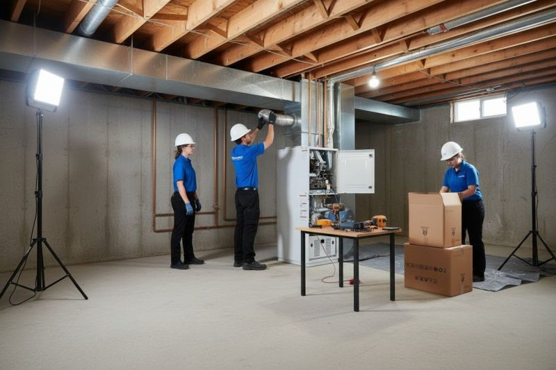 Attic Furnace Installation in Annapolis, MD