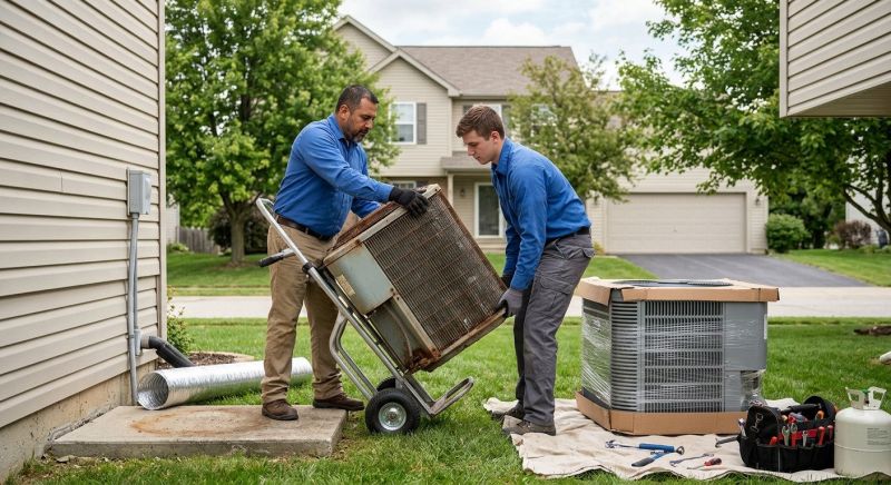 Central Air Unit Replacement in Columbus, OH