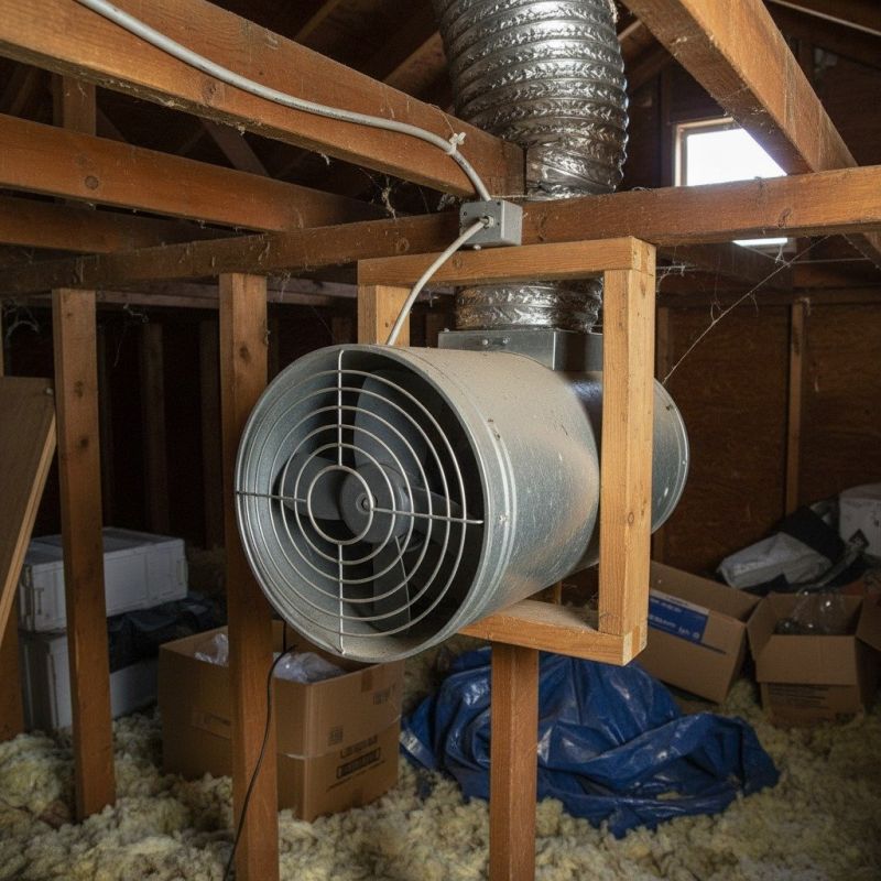 Solar Exhaust Fan Installation in Orem, UT